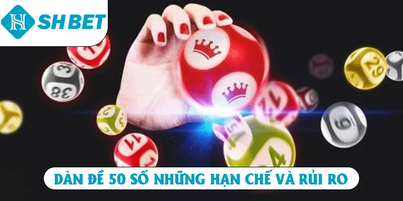 Dàn đề 50 số những hạn chế và rủi ro